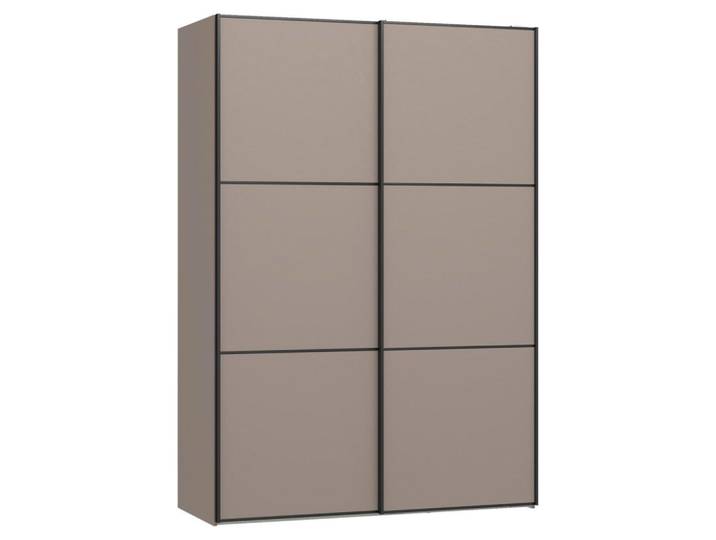 Jutzler Schwebetürenschrank, Hellbraun, 2 Fächer, 152x220x65 cm, Typenauswahl, Beimöbel erhältlich, umfangreiches Zubehör in verschiedenen Holzarten Größen Holzdekoren individuell planbar, individuelle Frontgestaltung, Schlafzimmer, Kleiderschränke, Schwebetürenschränke