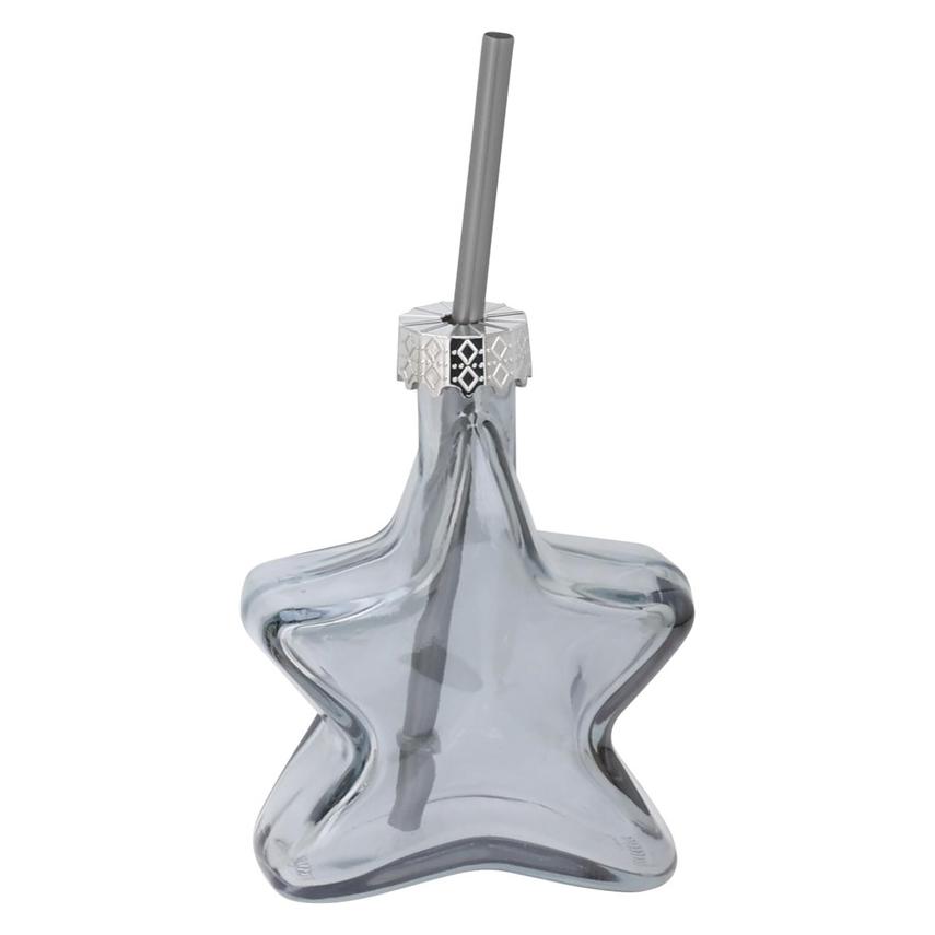 A glass with a straw kalėdinė, glass, 0.2 l (0.20 l, 1x) (CD1003235)