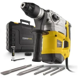 Powerplus, Bohrmaschine + Akkuschrauber, Bohrhammer 1500W - 5 Acc. (Schlagbohrschrauber)