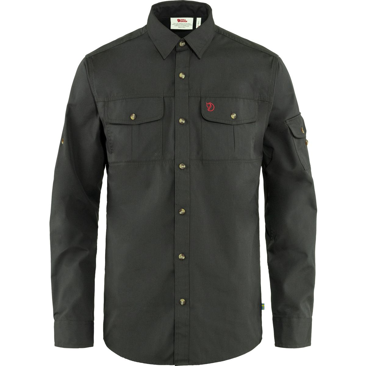 Fjällräven Singi Trekking Shirt LS M dark grey (030) L F81838-030-L
