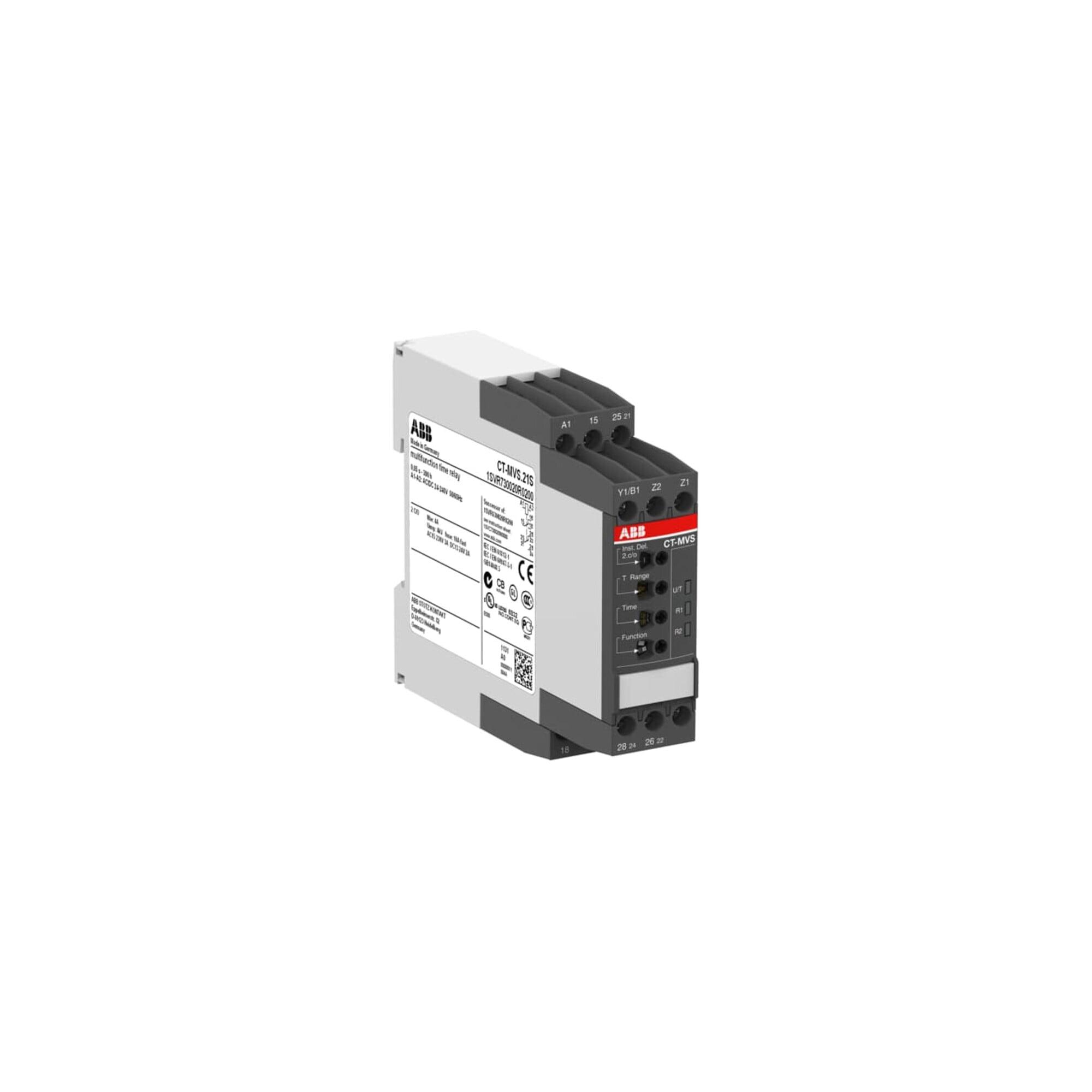ABB Multifunktionszeitrelais CT-MVS.21S 24-240VAC/DC 2We (1SVR730020R0200)