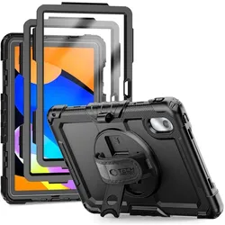Tech-Protect Solide Hülle (Lenovo Idea Tab), Tablet Hülle, Schwarz