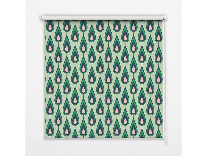 INNENROLLO - Fensterrollo - Rollo - 60x40 cm - Gezeichnete Avocado