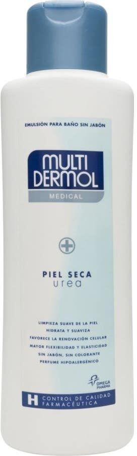 Multidermol Medical emulsión de baño sin jabón con urea 750 ml