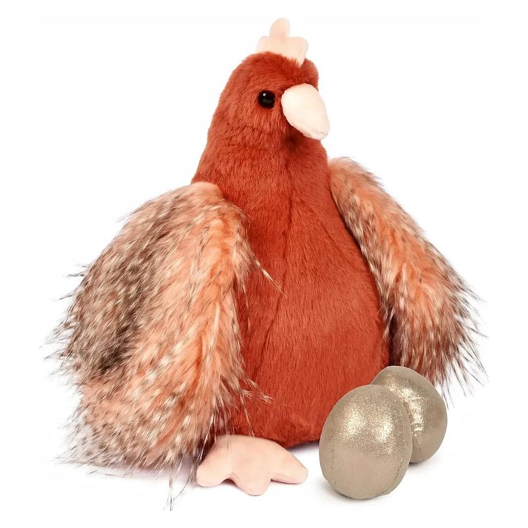 Doudou et Compagnie Huhn mit goldenen Eiern 28cm (MQ1) (28 cm) (HO3447)