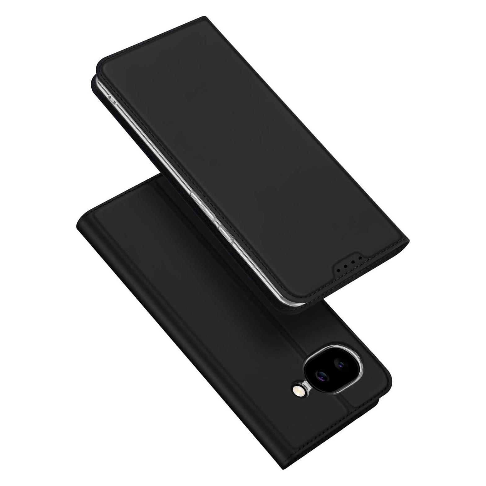 Dux Ducis Google Pixel 10a Wallet Cover Card Holder Stand - Black (Google Pixel 10a) (6601202279A)