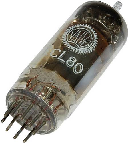 Philips ECL 80 Elektronenröhre Triode-Pentode 100 V, 20V 8 mA, 2mA Polzahl: 9 Sockel: Noval Inhalt 1St.