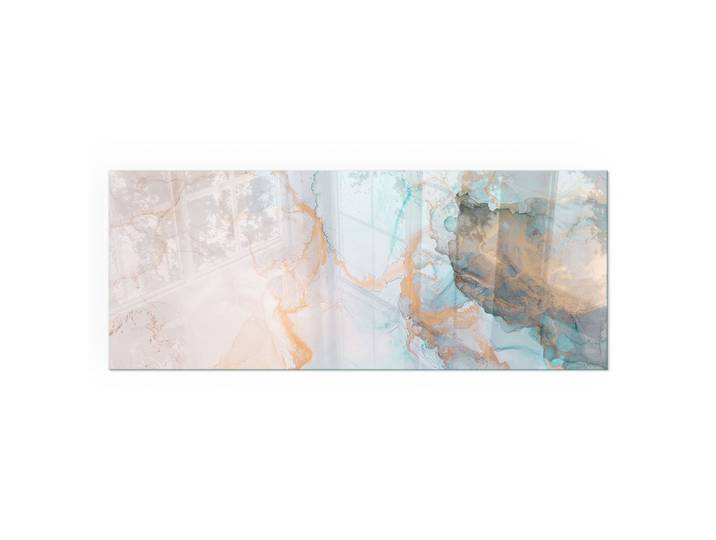 KAMINBODENPLATTE 125x50 cm - Abstraktes Fluidmuster