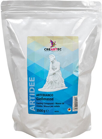 Artebianco Gießmasse, weiß, 3,5 kg