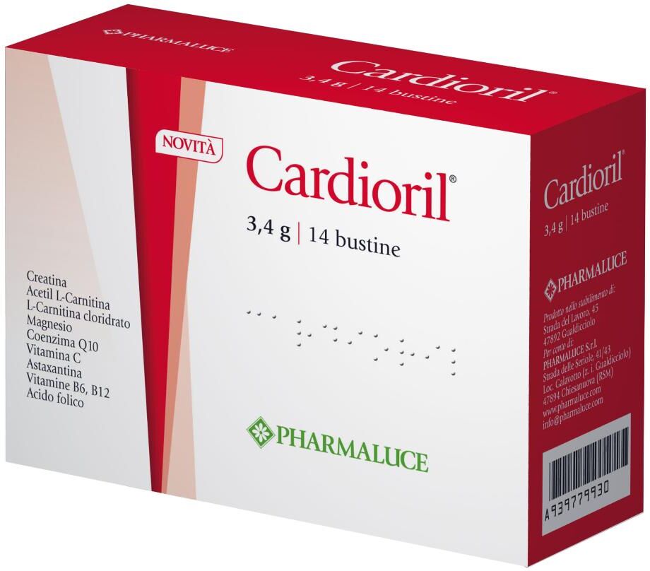 PHARMALUCE Srl Cardioril, 14 bustine
