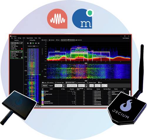 Netzwerkprüfgerät OS-BUN-SPECTRUM Oscium Spectrum Bundle Netzwerk