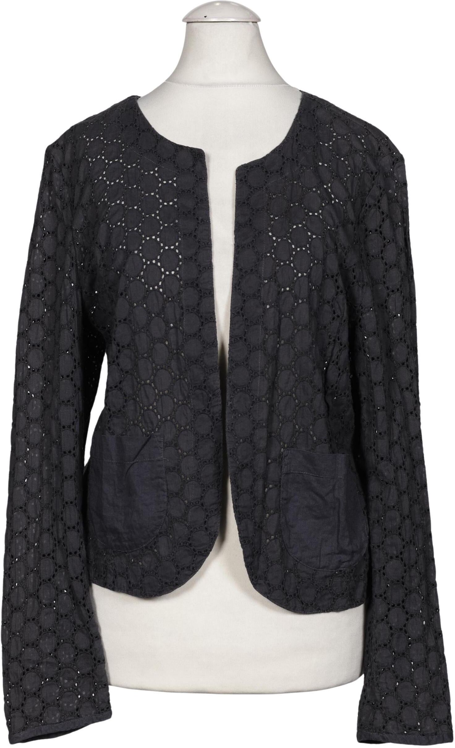 Jackpot Damen Blazer, Marineblau, Gr. M, Baumwolle - Second Hand