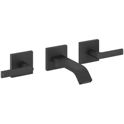 Dornbracht Waschtisch-Wandbatterie ohne Ablaufgarnitur IMO 36707671 Schwarz matt, 36707671-33 36707671-33