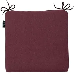 Madison Stuhlkissen Canvas Eco+ 40 x cm Mischgewebe Rot Bordeaux