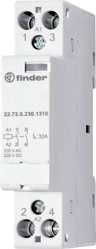 Finder 22.72.0.230.1310 Installationsschütz 2 Schließer 230V 1St.