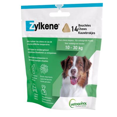 Zylkene Chews f.mittelgroße Hunde 14 St Kautabletten