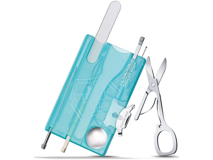 Victorinox Swiss Card Nailcare Blau