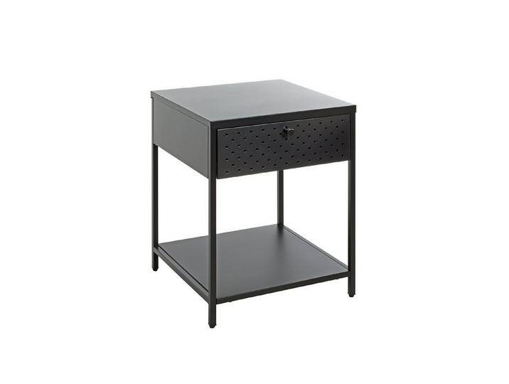 HAKU Konsolentisch Haku Konsole Nachtschrank schwarz