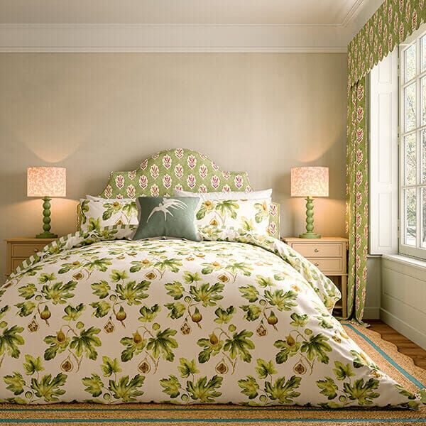 Sanderson Options Fig Harvest Cover Set King Size Green