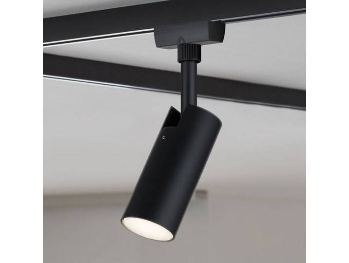 URail Tubo LED-Spot schwarz 4.000 K - Paulmann URail Spot Tubo - Wohnzimmer - Modern - Metall - Einflammig