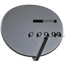 Maximum E-85 Multifocus 48 degr. dish (38.30 dB), SAT Spiegel + SAT Antennen, Grau
