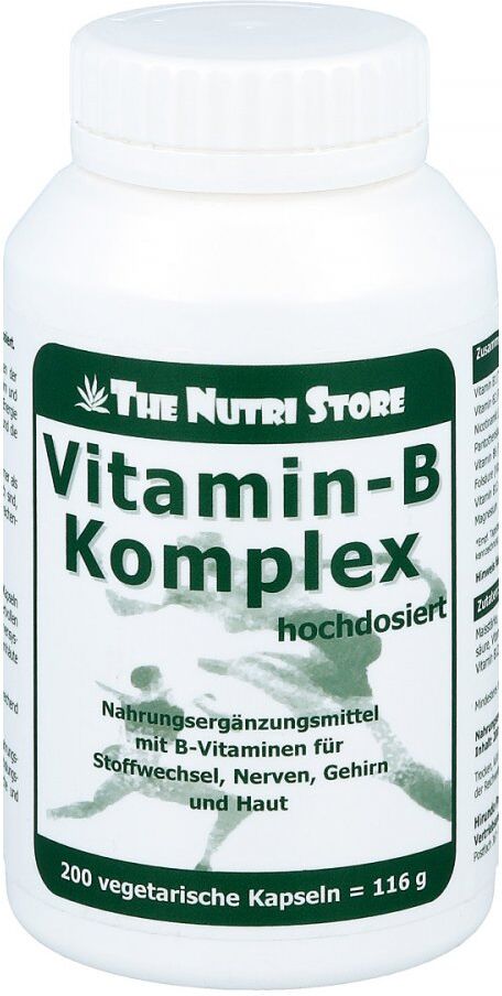 Vitamin B Komplex hochdosiert Kapseln 200stk