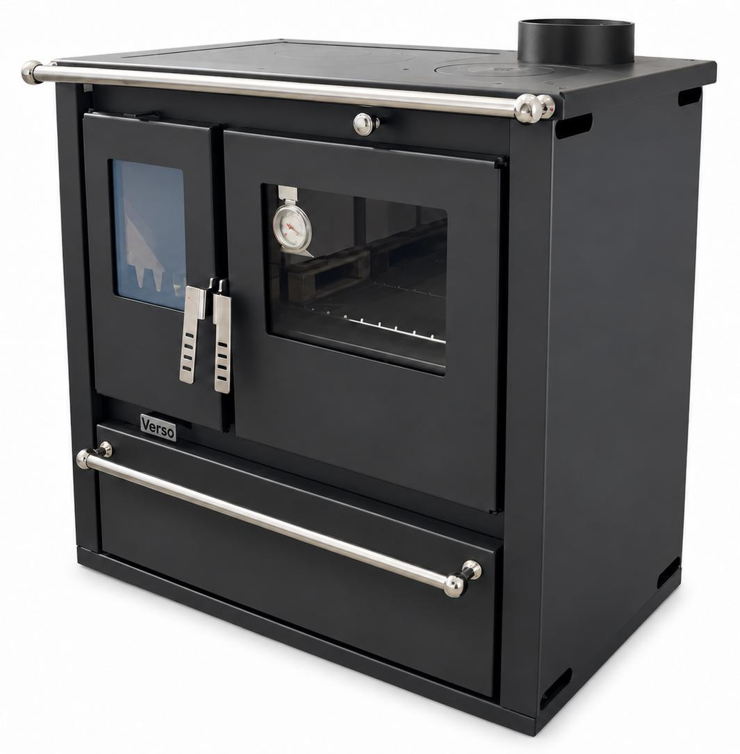 Verso CS Plus 7,7 kW Houtkachel met oven en kookplaat - Energielabel A+