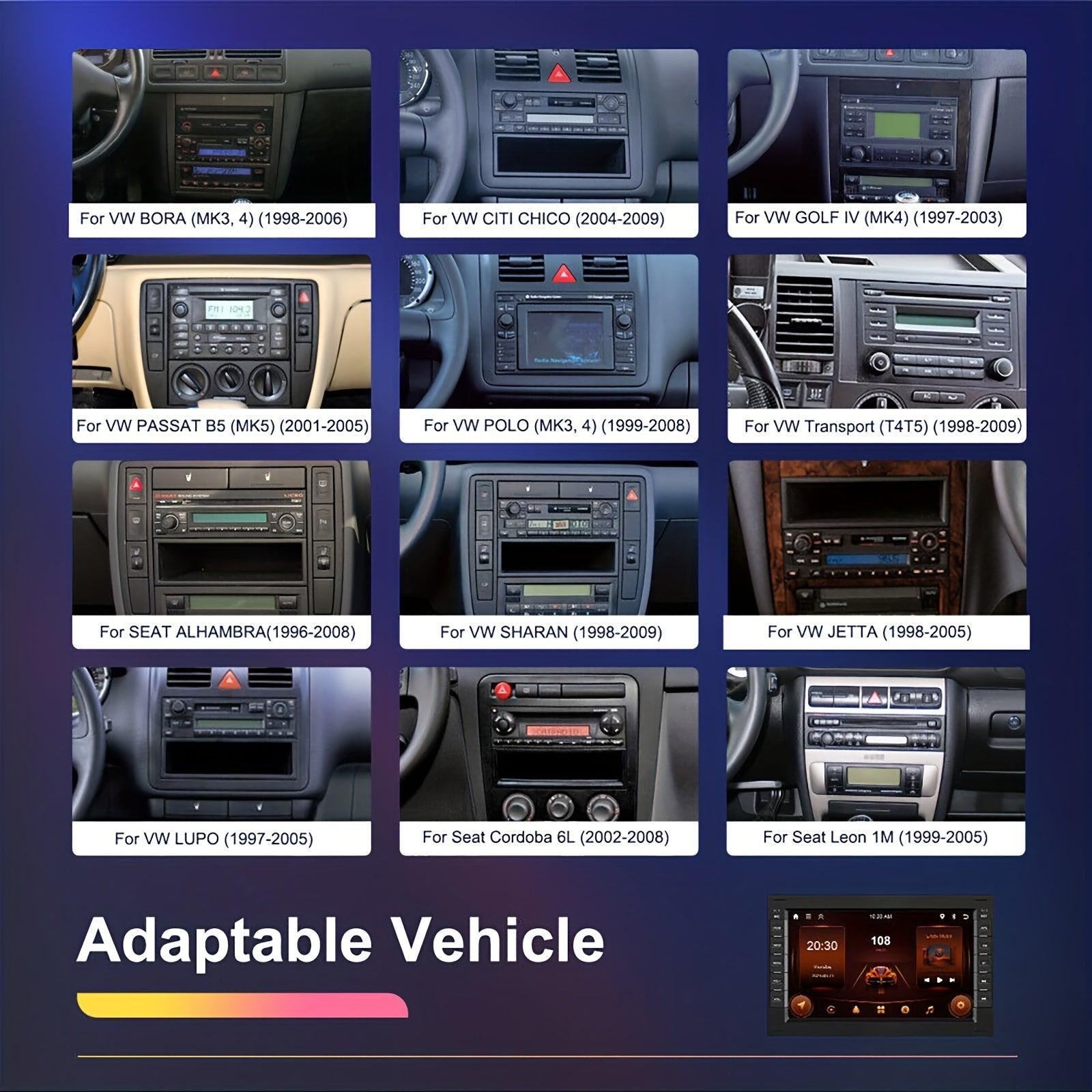 Selius Autoradio Android 15 Multimedia Speler met Touchscreen