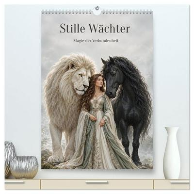 Stille Wächter - Magie der Verbundenheit (hochwertiger Premium Wandkalender 2027 DIN A2 hoch), Kunstdruck in Hochglanz