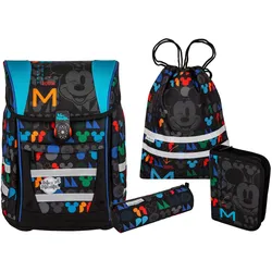 McNeill McNeill Disney Schulranzen-Set TENERIS 4tlg. - DISNEY-MICKEY MOUSE Koffer24
