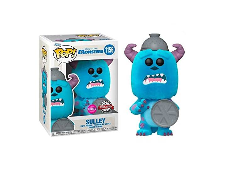 Funko POP! Disney Pixar: Monsters Inc 20th Sulley & Lid Pelosino Monsters & Co. Figuur van vinyl, om te verzamelen, cadeau-idee, officiële merchandising, speelgoed voor kinderen en volwassenen