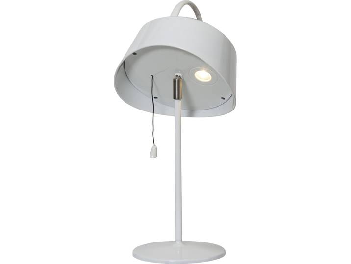 LED Solarleuchte Solarlampe Cervia , weiß, B:17,5cm H:36cm L:17,5cm T:16cm, PARFORCE TRADITIONAL HUNTING, Leuchten, LED Solarleuchte, Solar-Tischlampe, Lampenschirm verstellbar, Dämmerungssensor
