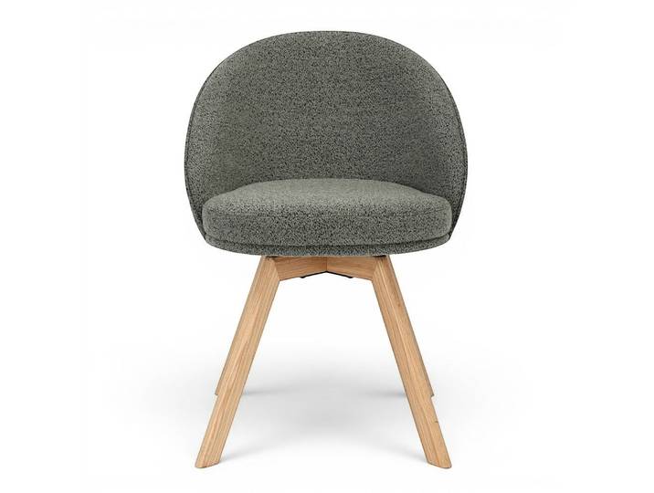 Chaise repas pivotante vert