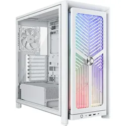 CORSAIR Geh Midi FRAME 4000X RS Mid-Tower, White