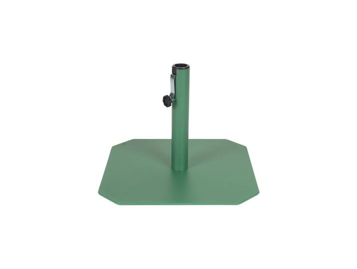 Base de parasol en acier vert Sunshine