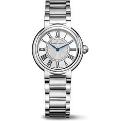 Maurice Lacroix Fiaba Round 33 mm Quarz Edelstahlarmband Damenuhr FA1306-SS002-110-1