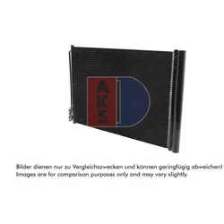 Kondensator Klimaanlage AKS DASIS 052010N für BMW 5er