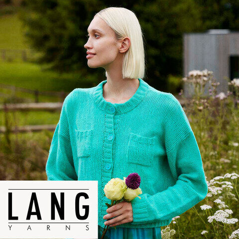 Strickanleitung – Jacke "Lazy Day" aus Lang Yarns WOOLADDICTS Bliss