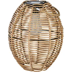 EGLO, Laterne, Leuchten Laterne SOLAR 45 cm, Braun, Energieeffizienzklasse EnEV