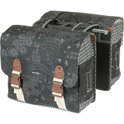 Basil Bohème Doppeltasche 35 l schwarz