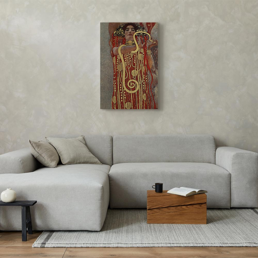 home24 Canvas afbeelding Medicine abstract in meerdere kleuren, 60 x 90 cm