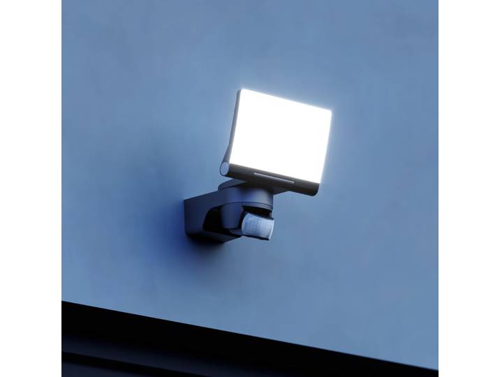 XLED Home 2 S Sensor-Außenstrahler schwarz IP44 - STEINEL - Modern - Kunststoff - Eckig