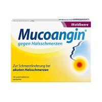 MUCOANGIN Waldbeere 20 mg Lutschtabletten 18 St