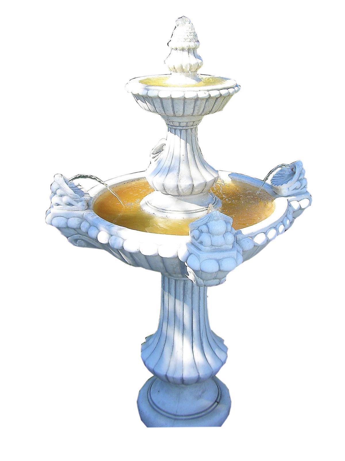 ANTIKES WOHNDESIGN Spring- & Zierbrunnen AWD-SS-031 B:100cm H:160cm