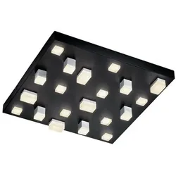 Cinque LED-Deckenleuchte Civeto Alu, Eisen, Stahl & Metall