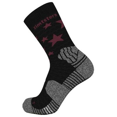 Zimtstern - Techsockz MTB Performance Socks - Multifunktionssocken 44-47 | EU 44-47 schwarz
