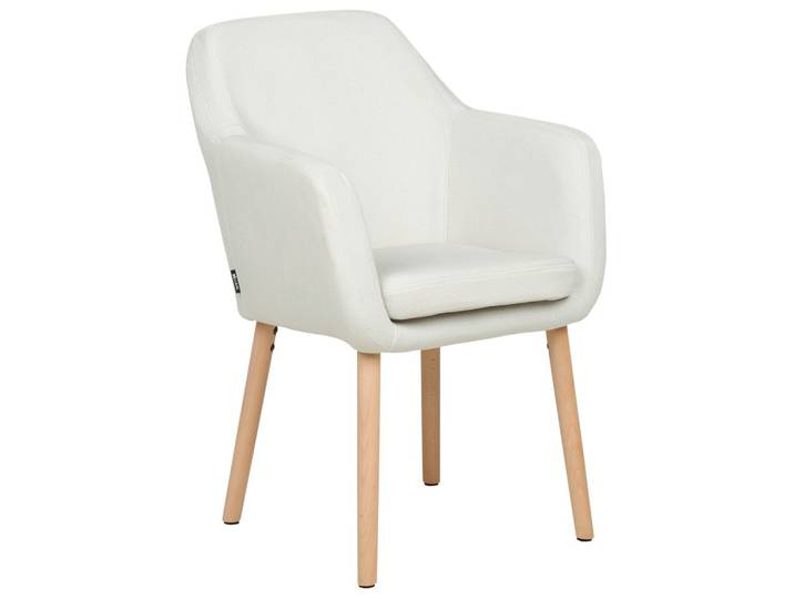 STUHL Samtstoff cremeweiß Yorkville II