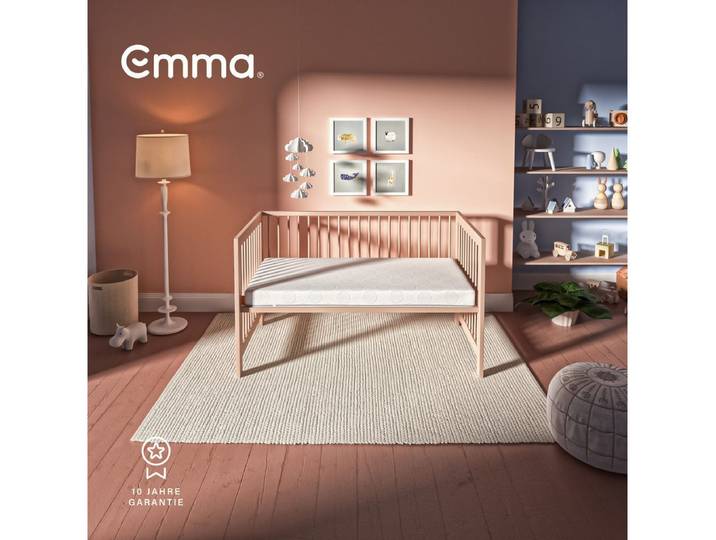 Kindermatratze Emma Kindermatratze, atmungsaktiv & waschbar bei 60°C, Emma, 11 cm hoch, (1-tlg), 60 x 120cm & 70 x140cm, Stiftung Warentest  SEHR GUT (1,5) getestet