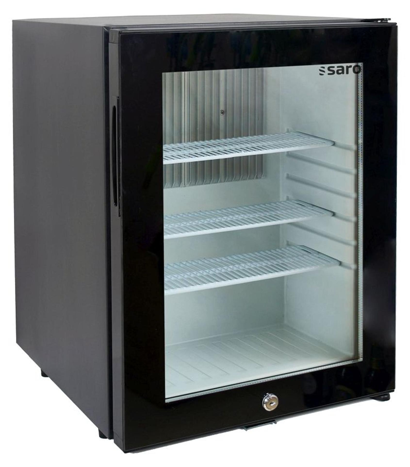 SARO Minibar mit Glastür, 41 Liter, Modell MB 50 G