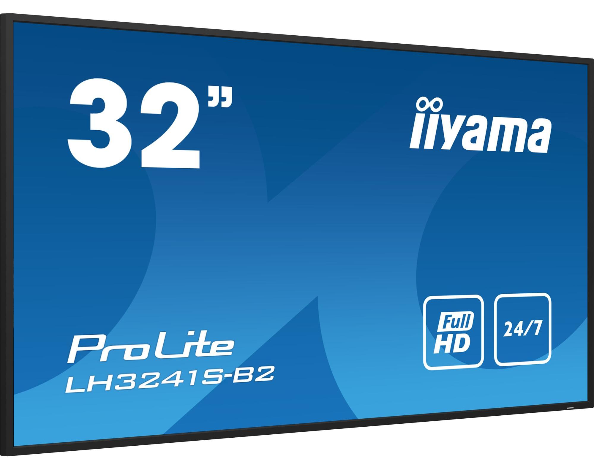 iiyama LH3241S-B2, Kiosk-Design, 80 cm (31.5"), LED, 1920 x 1080 Pixel, 24/7